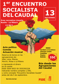 Primer Encuentro Socialista del Caudal
